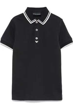 Emporio Armani Playera tipo polo
