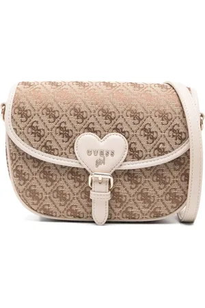 Guess Bolsa crossbody con logo en jacquard