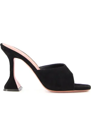 Amina Muaddi Mules Lupita con tacón 95mm