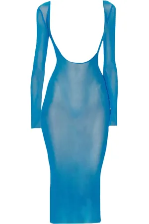 Jean Paul Gaultier Vestido de malla de x Shayne Oliver
