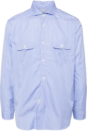 JUNYA WATANABE Camisa manga larga con motivo de rayas