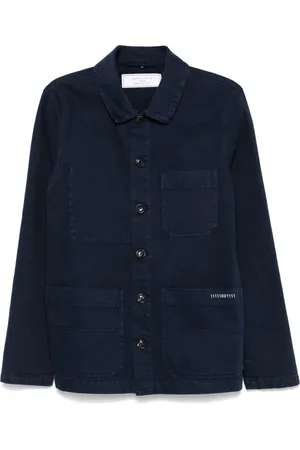 SOCIÉTÉ ANONYME Sobrecamisa con logo bordado