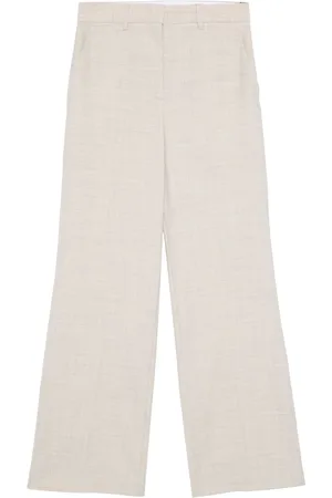 LORENA ANTONIAZZI Pantalones con efecto melange