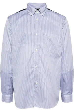 JUNYA WATANABE Camisa manga larga con motivo de rayas