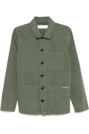 SOCIÉTÉ ANONYME Sobrecamisa con logo bordado