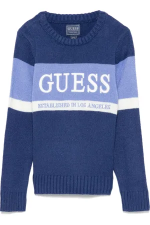 Guess Suéter con logo bordado