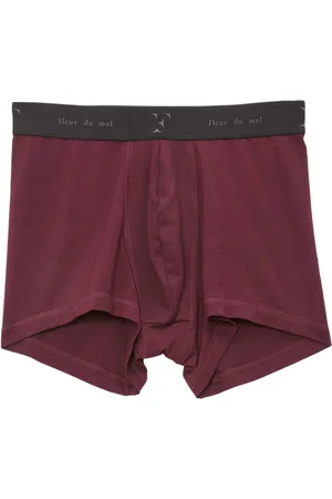 FLEUR DU MAL Bóxer con logo en la pretina
