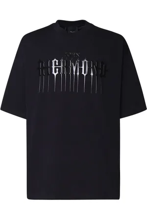 John Richmond Playera con logo en relieve