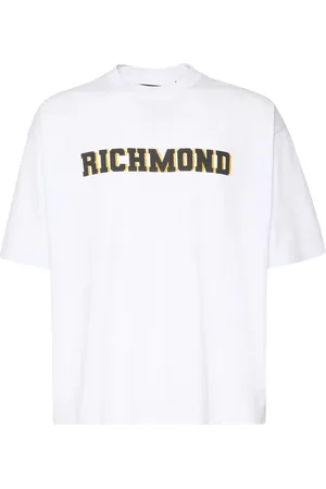 John Richmond Playera con logo estampado