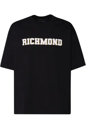John Richmond Playera con logo estampado