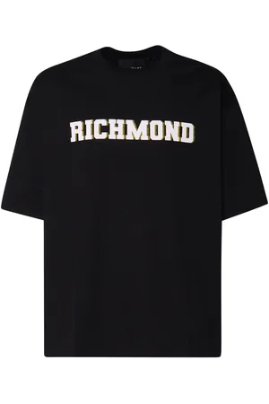 John Richmond Playera con logo estampado