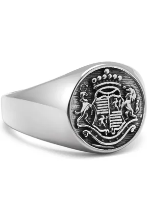 Nialaya Anillo de sello Crest