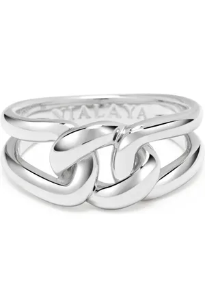 Nialaya Anillo con logo grabado