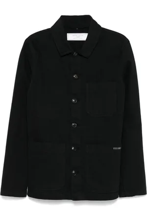 SOCIÉTÉ ANONYME Sobrecamisa con logo bordado
