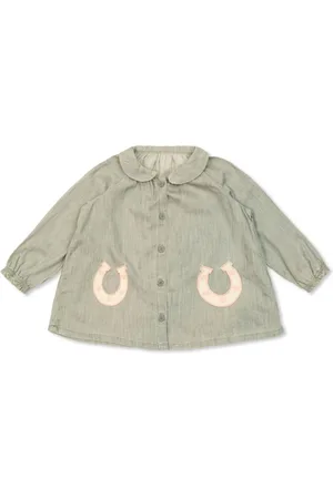 Stella McCartney Blusa con aplique Horseshoe