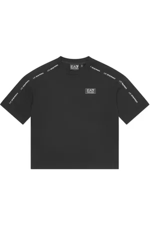 Emporio Armani Playera con franja del logo