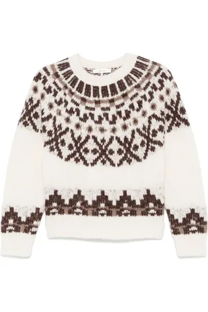 Frame Suéter de tejido fair isle