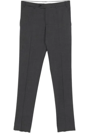 CANALI Pantalones con dobladillo vuelto