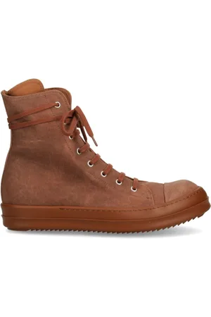 Rick Owens Tenis altos con agujetas
