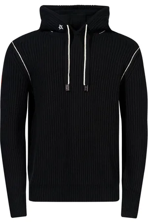 Perfect Moment Hoodie tejida de canalé