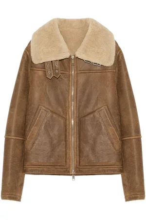 YVES SALOMON Chamarra bomber de lana