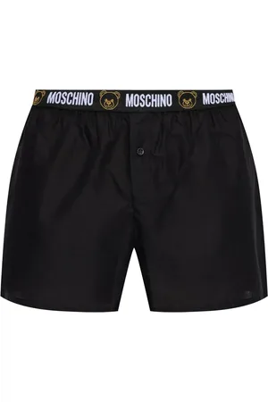 Moschino Bóxer con logo en la pretina