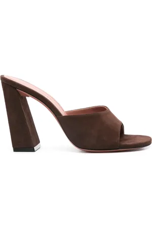 Amina Muaddi Mules Brigitte con tacón de 95mm