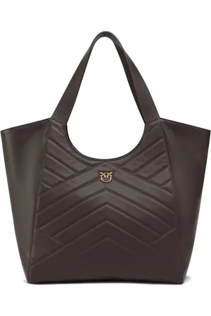Pinko Tote con capitonado chevron