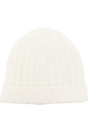Paolo Pecora Gorro tejido de canalé