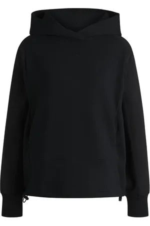 HUGO BOSS Hoodie con cordones en el dobladillo