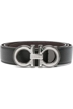 Salvatore Ferragamo Cinturón reversible con hebilla Gancio