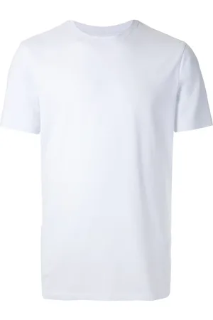 Armani Exchange Playera lisa con cuello redondo