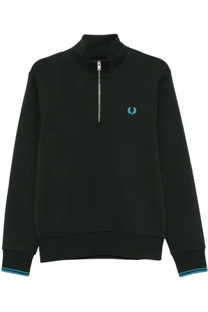Fred Perry Sudadera con medio cierre
