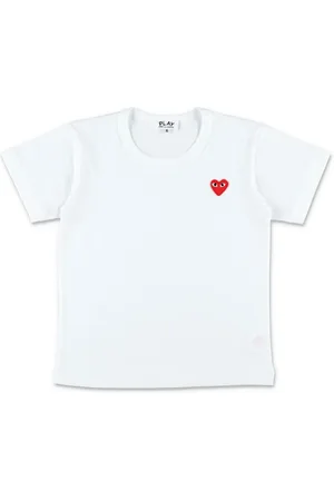 Comme des Garçons Playera con parche de corazón