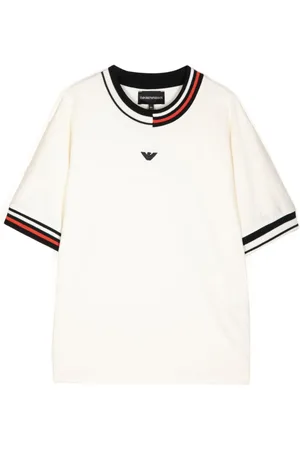 Emporio Armani Playera con parche del logo