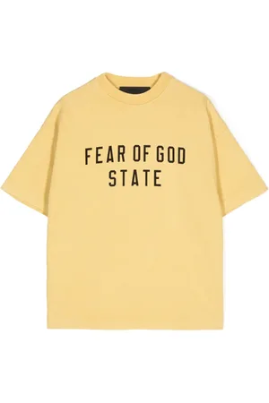 FEAR OF GOD Playera con logo estampado