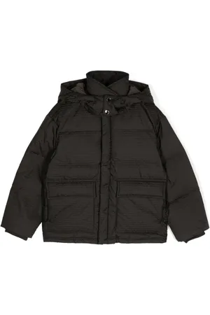 Emporio Armani Chamarra capitonada con logo