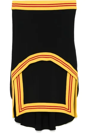 OFF-WHITE Vestido corto con logo en relieve