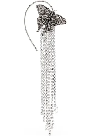 OFF-WHITE Arete ear-cuff en forma de mariposa