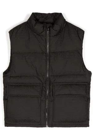Emporio Armani Chamarra capitonada con logo