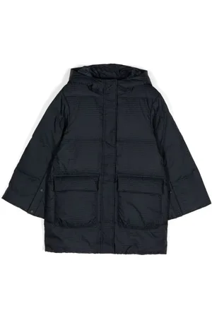 Emporio Armani Sobrecamisa capitonada con monograma