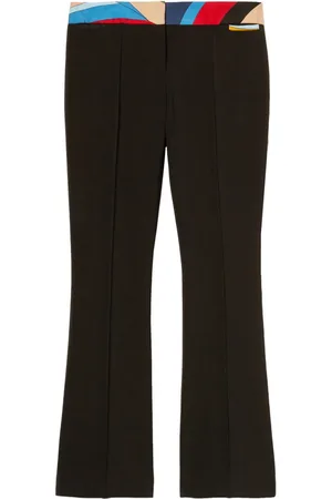 Puccini Pantalones capri con estampado abstracto