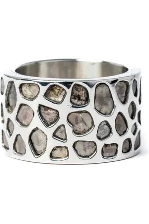PARTS OF FOUR Anillo Sistema en plata de ley y diamante