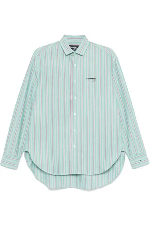 HOMMEGIRLS Camisa con rayas estampadas