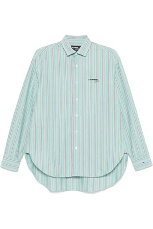 HOMMEGIRLS Camisa con rayas estampadas