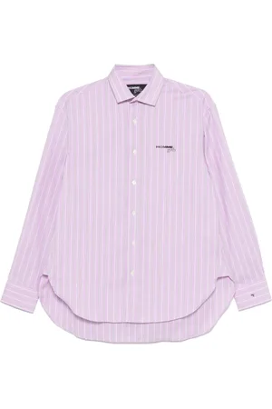HOMMEGIRLS Camisa con rayas estampadas