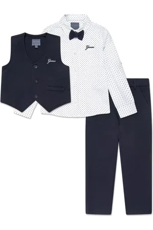 Guess Set de pantalones con logo bordado