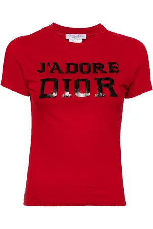 Dior Playera con logo y detalles