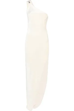 Rick Owens Vestido largo de velour