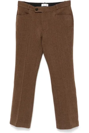 Ernest W. Baker Pantalones con motivo de espiga